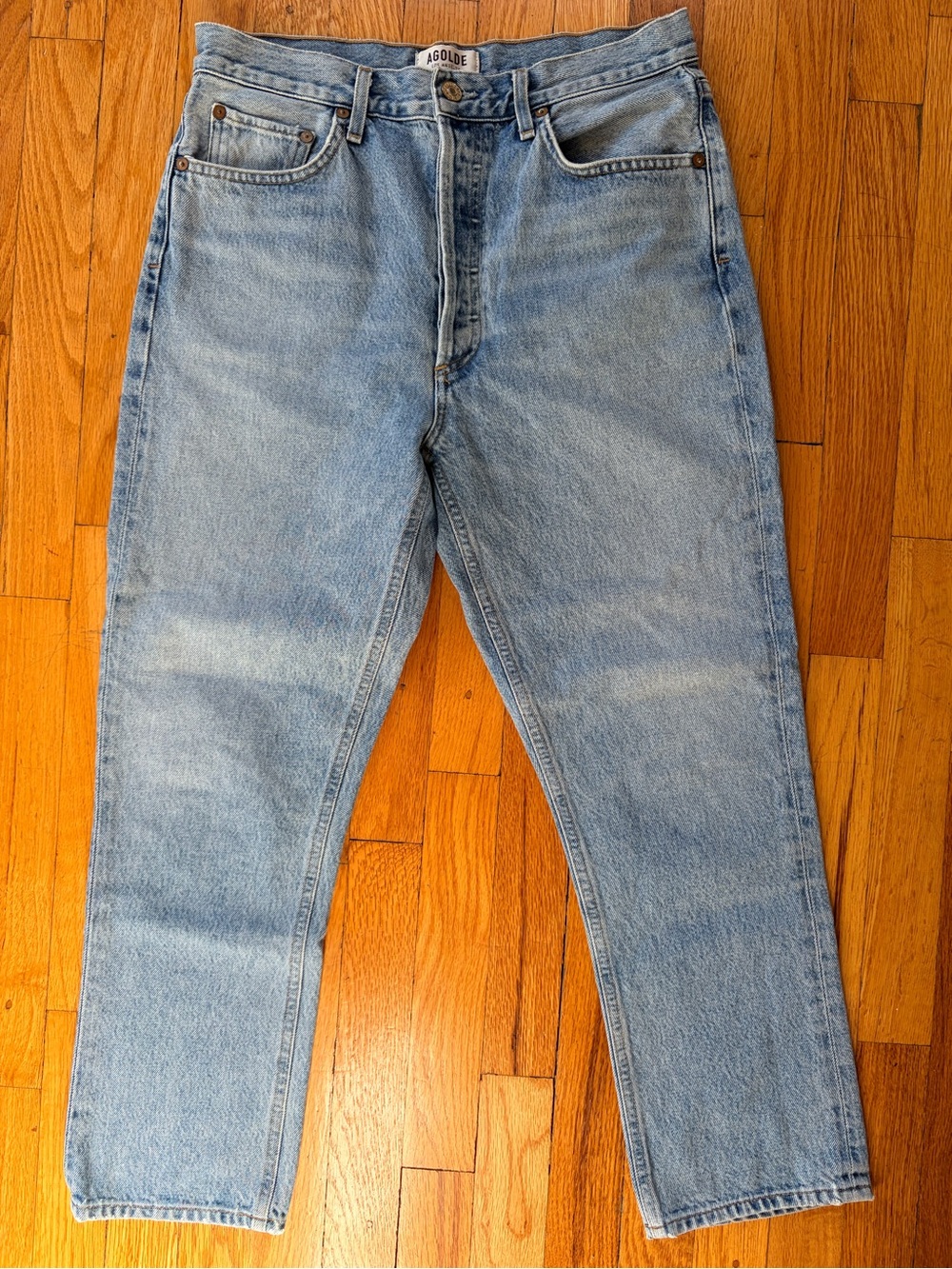 Agolde Riley Crop Jeans